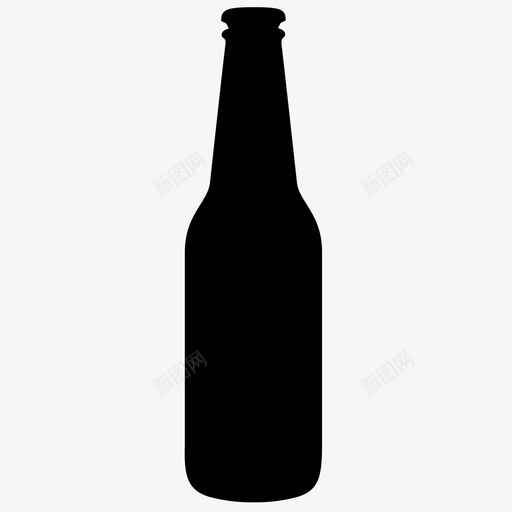 啤酒瓶酒饮料图标svg_新图网 https://ixintu.com 啤酒瓶 我们喝吗 酒 酒吧 饮料