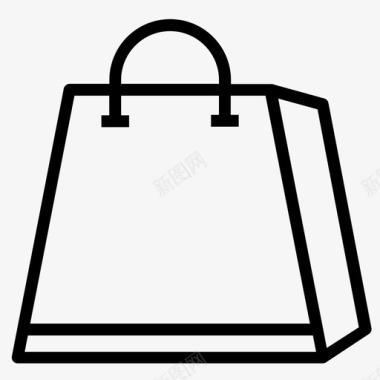 购物购物篮商品图标图标