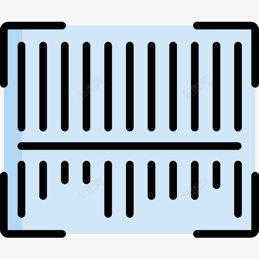 条形码黑色星期五41线型颜色图标svg_新图网 https://ixintu.com 条形码 线型颜色 黑色星期五41