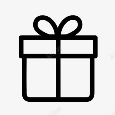 电子商务盒子盒子礼物图标图标