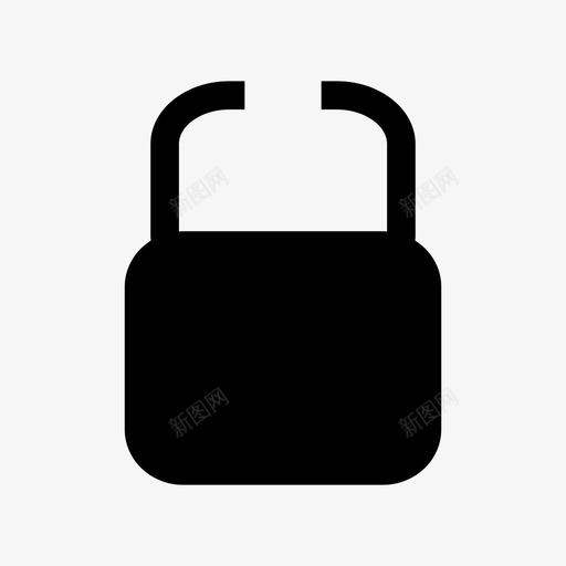 挂锁坏了保护了安全了图标svg_新图网 https://ixintu.com 保护了 安全了 开锁了 挂锁坏了