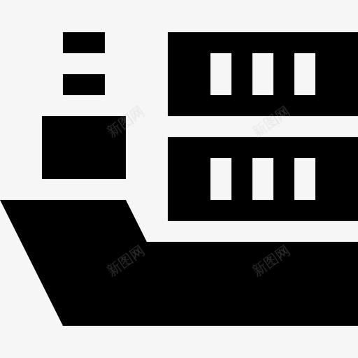 船后勤40装满图标svg_新图网 https://ixintu.com 后勤40 船 装满