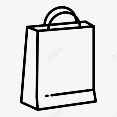 购物袋信封礼品图标图标