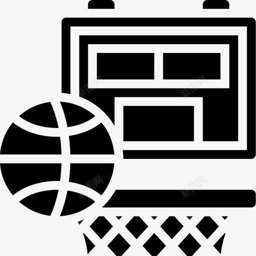 篮球篮球12字形图标svg_新图网 https://ixintu.com 字形 篮球 篮球12