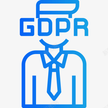 阿凡达gdpr16渐变图标图标