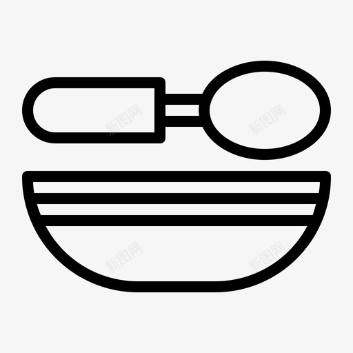 吃碗烹饪图标svg_新图网 https://ixintu.com 吃 烹饪 碗 米饭 酒店和餐厅2 食物
