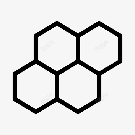 蜂蜜蜜蜂健康图标svg_新图网 https://ixintu.com 健康 好吃 甜 蜂巢 蜂蜜 蜜蜂