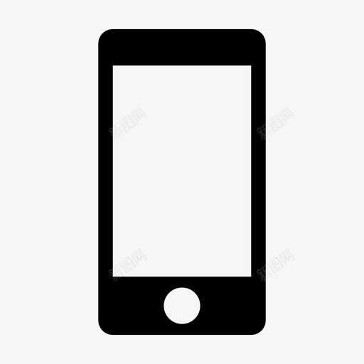 iphone智能手机icon图标svg_新图网 https://ixintu.com icon iphone 智能手机