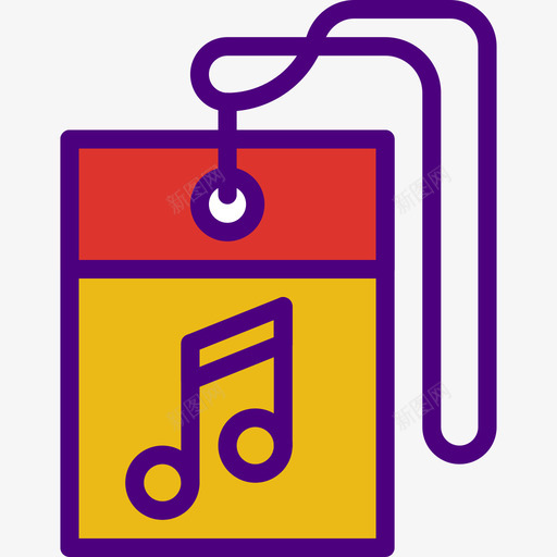 Vip音乐和乐器6线性颜色图标svg_新图网 https://ixintu.com Vip 线性颜色 音乐和乐器6