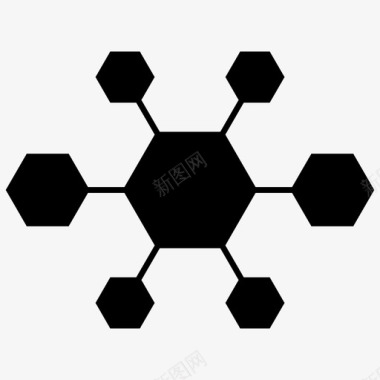 分子连接dna遗传学图标图标