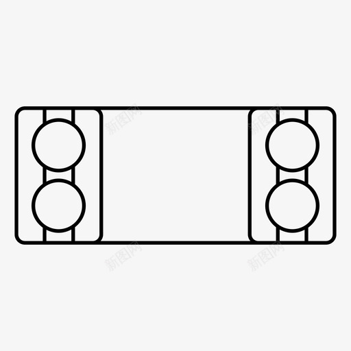 双列滚子轴承滚珠工业图标svg_新图网 https://ixintu.com 双列滚子轴承 工业 旋转 机械零件 滚珠