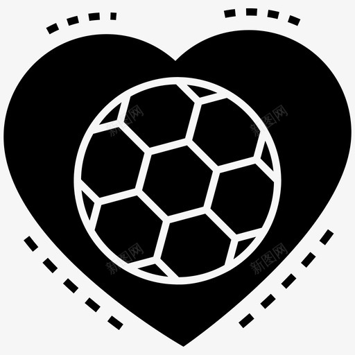 最喜爱的游戏足球最爱足球在心图标svg_新图网 https://ixintu.com 最喜爱的标志 最喜爱的游戏 足球在心 足球最爱 足球爱好者 足球足球标志图标包