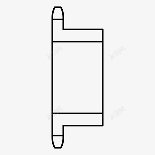 链轮齿轮传动装置图标svg_新图网 https://ixintu.com 传动装置 蜗轮 车轮 链轮 齿轮