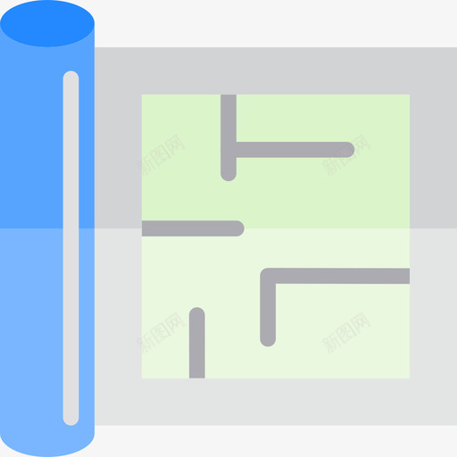 平面图建筑78图标svg_新图网 https://ixintu.com 平面图 建筑78