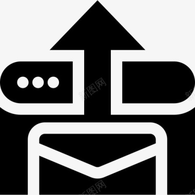 电子邮件技术37已填充图标图标