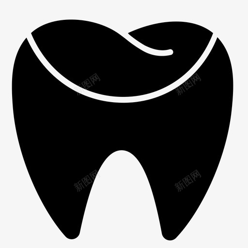 健康牙齿牙齿牙齿填充图标svg_新图网 https://ixintu.com 健康牙齿 牙医 牙科治疗 牙科诊所 牙齿 牙齿填充