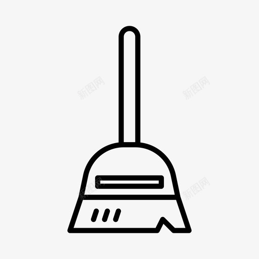 扫帚器具清洁剂图标svg_新图网 https://ixintu.com 器具 家用电器 工具 扫帚 清洁剂 设备