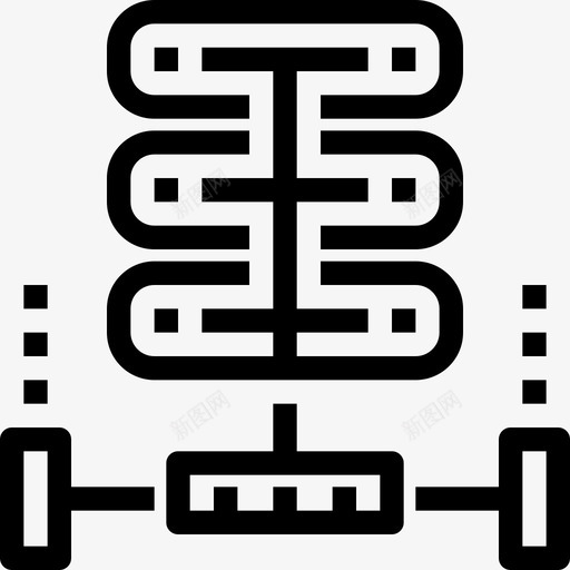 数据库搜索引擎优化和在线营销13线性图标svg_新图网 https://ixintu.com 搜索引擎优化和在线营销13 数据库 线性