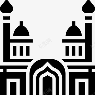 BibiHeybat清真寺地标3铭文图标图标
