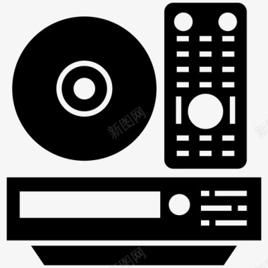 dvd播放器音频音乐系统cd播放器图标图标