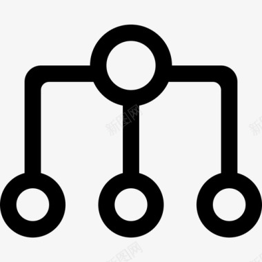 ICON_办公系统-猪八戒组织架构图标