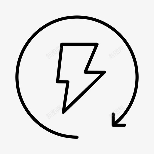 电力电工能源图标svg_新图网 https://ixintu.com 电力 电工 电气维修 能源