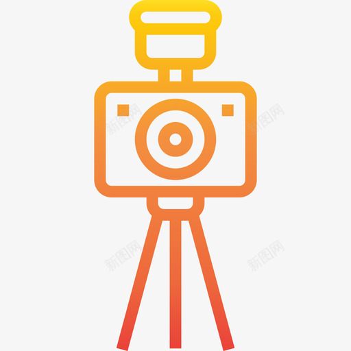 数码相机相机8渐变图标svg_新图网 https://ixintu.com 数码相机 渐变 相机8