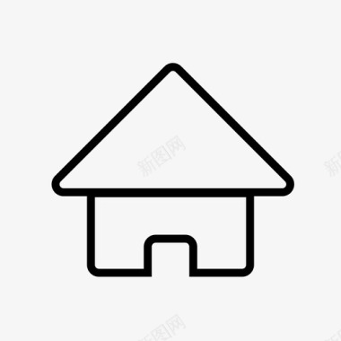 家按钮房子图标图标