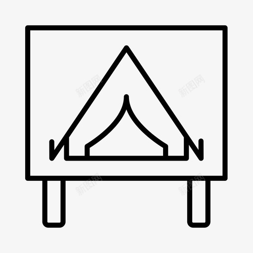 露营探险童子军图标svg_新图网 https://ixintu.com 探险 童子军 荒野 露营