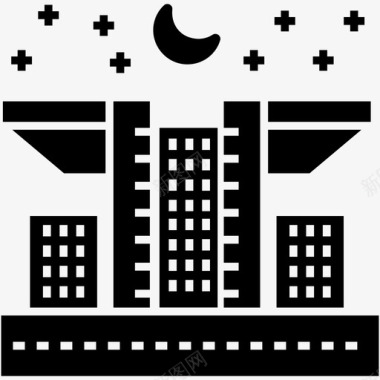 韩国建筑国家韩国人图标图标