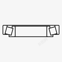 圆锥图标圆锥滚子轴承滚珠工业图标高清图片