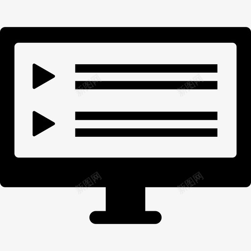视频列表计算机电影图标svg_新图网 https://ixintu.com 多媒体 电影 视频列表 视频和多媒体 计算机