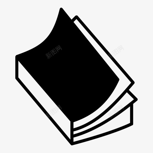 字典学院书图标svg_新图网 https://ixintu.com 书 字典 学习 学院 英语 语言
