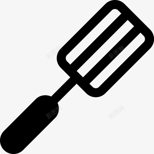 抹刀烧烤11填充图标svg_新图网 https://ixintu.com 填充 抹刀 烧烤11