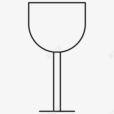 杯子玻璃杯餐具图标图标
