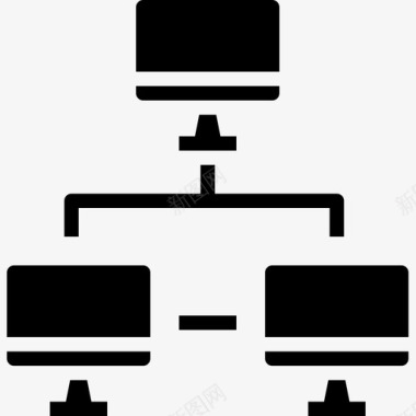 网络计算机技术4填充图标图标