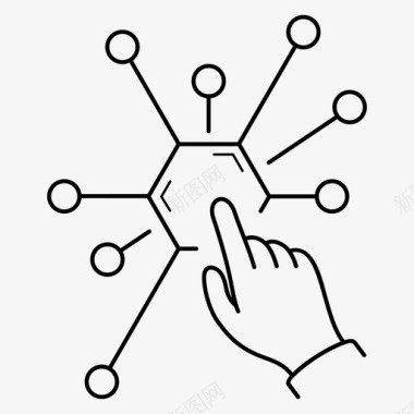 信息技术业务咨询信息技术图标图标