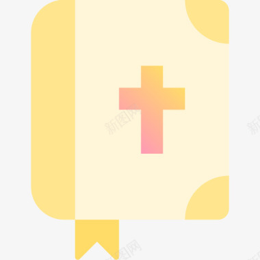 圣经感恩节24黄色图标图标
