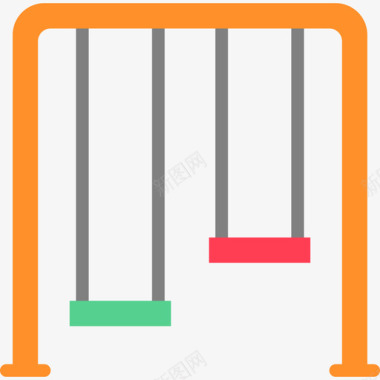 秋千教育110平坦图标图标