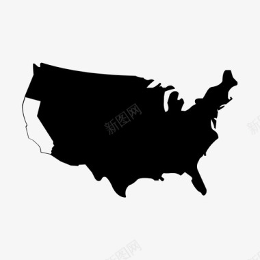 加利福尼亚美国国家图标图标