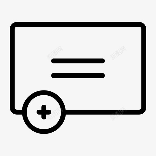 便笺商务支票图标svg_新图网 https://ixintu.com 便笺 办公 商务 商务和办公3 支票 纸张