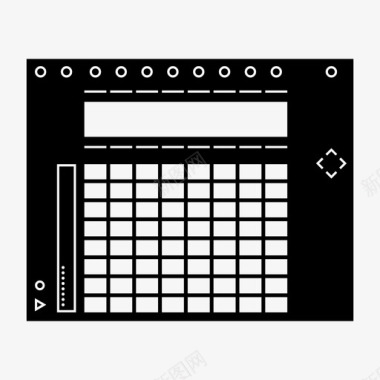 数码乐器电子音乐图标图标