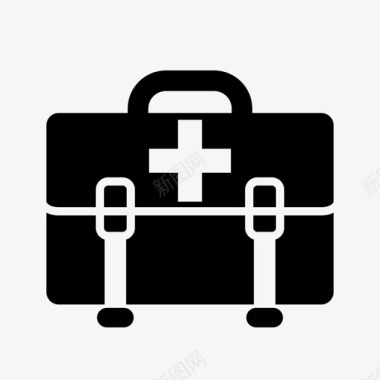 医疗箱锻炼急救箱图标图标