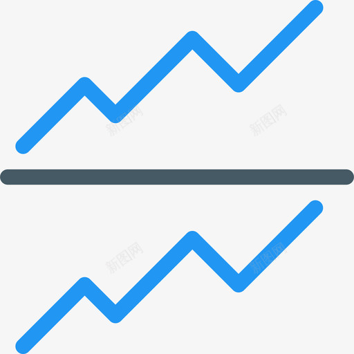 折线图业务图和图表5平面图图标svg_新图网 https://ixintu.com 业务图和图表5 平面图 折线图