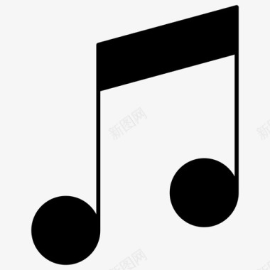 铃声音乐基本ui字形图标图标