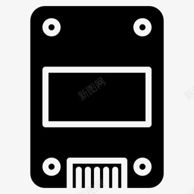 ssd计算机硬件图标图标