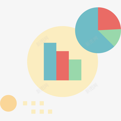 图表营销46扁平图标svg_新图网 https://ixintu.com 图表 扁平 营销46
