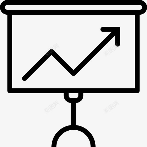 图表商务和办公室18线性图标svg_新图网 https://ixintu.com 商务和办公室18 图表 线性