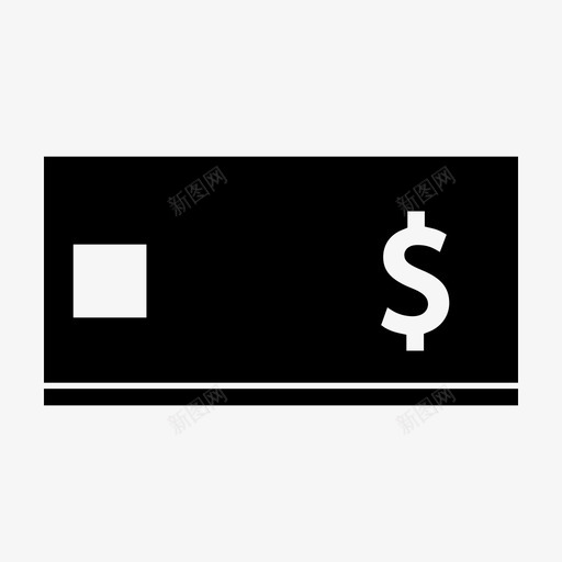 卡支付现金货币图标svg_新图网 https://ixintu.com 卡支付 现金 用户界面 网页设计 美元 货币