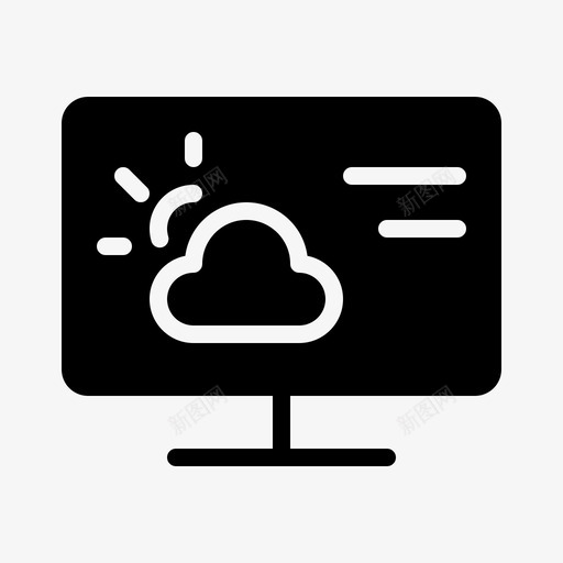 气象站设备硬件图标svg_新图网 https://ixintu.com 智能 气象站 物联网字形 硬件 网络 设备